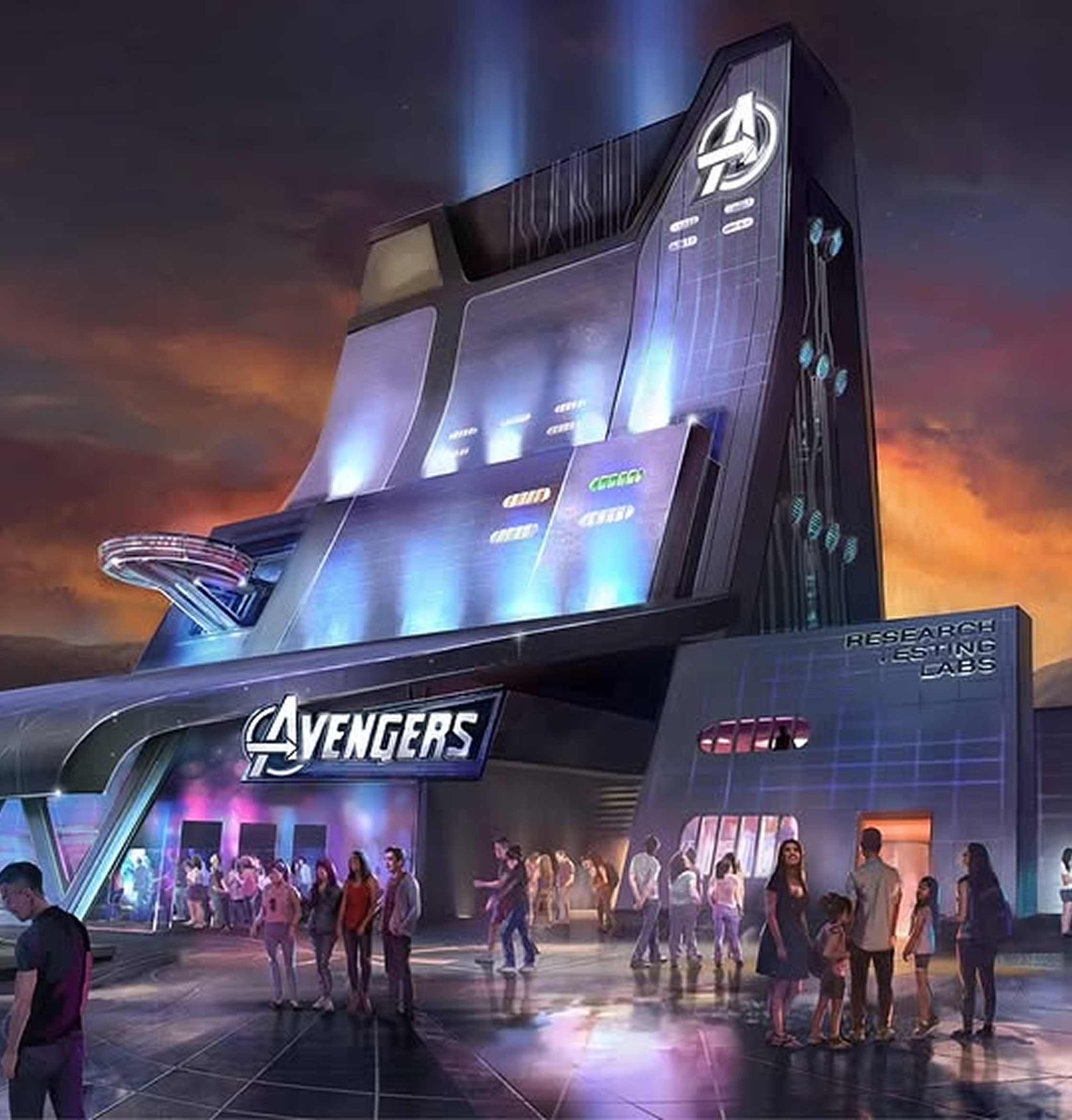 HongKong Disneyland Avengers