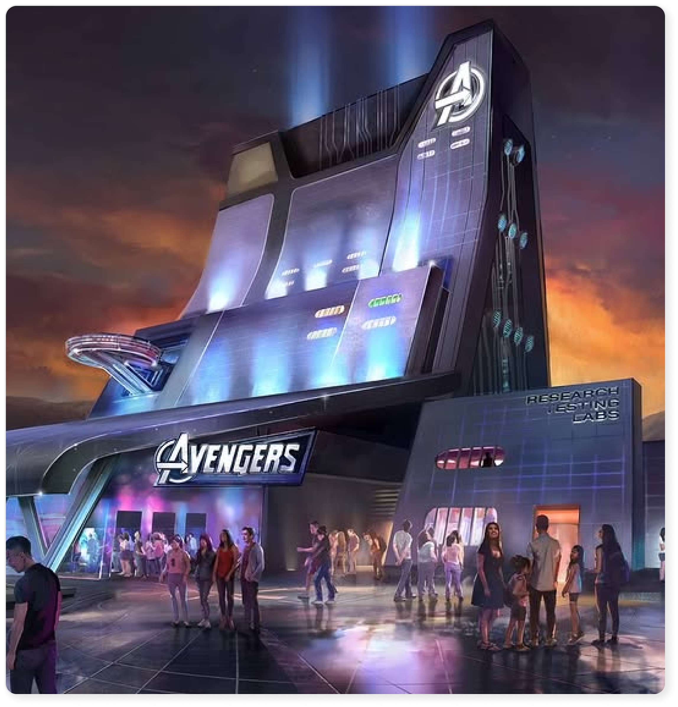 HongKong Disneyland Avengers